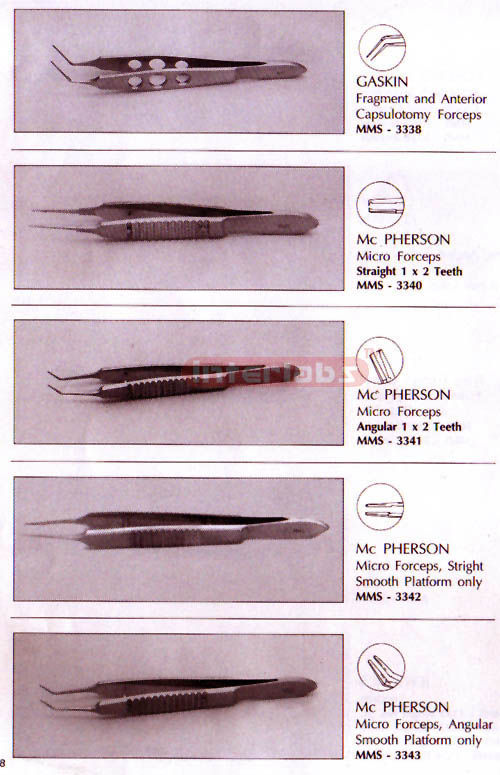  	Forceps (Gaskin, McPherson )